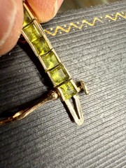 Rainbow Tennis Bracelet (5 stones) 14kt Gold 8.5 in. – Gold Wt. 11.4g