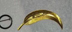 Vintage Lot Of 8 Brooches Pins Necklace Key Etc. 1 Avon And 1 Variety