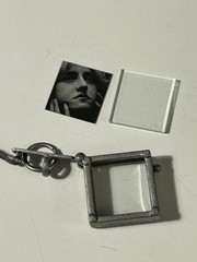 Vintage Silver Toned Charm Photo Holder