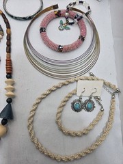 ​HUGE 38 pc Jewelry LUCKY BRAND Wood Bead Vintage To Now LOT Necklaces Bracelets
