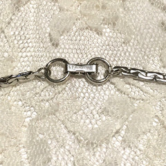 Vintage Western Silver Tone Necklace Blue Accents by Sarah Coventry