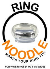 RING NOODLE – Ring Guard, Ring Size Reducer – Package of 6 (WIDE)