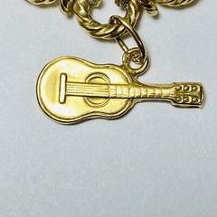 18K Yellow Gold (Stamped 80%) 9 Portugal Symbol Charms 7.25″ Bracelet 31.9g