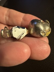 8 Vintage Miscellaneous Pins/Brooches- Scuffed Or Missing Stone/s. See Pictures