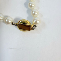 Vintage Carolee 3 Piece Set Necklace Bracelet & Earrings Faux Pearl Multi Strand