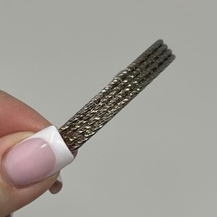 Vintage Bohemian Sterling Silver 925 Italy Woven Open Cuff Bracelet 7” 13.2g