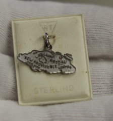 Vintage Sterling Charm Bahamas