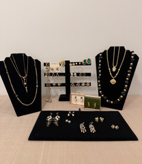 Vintage Estate NAPIER, MONET, SORRENTO, CORO Costume Jewelry Lot of 28