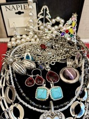 Vintage Estate Costume Jewelry Lot! MONET, NAPIER and more!