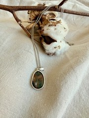 Vintage Swedish silver jewelry with semi precious stone – Victor Janson 1961