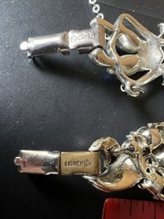 Lisner And Coro Vintage Rhinestone Bracelets For Restoration