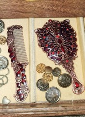 Vintage Costume Jewelry Lot Trifari Lisner& More Box Included 🔥🔥