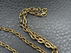 Vintage Bird Peacock Locket Purse Pendant Gold Tone Necklace Chain 24”