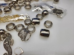 Vintage Costume Jewelry Lot Unused Jewelry Clothes Making More