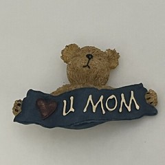 3 Vintage Resin Bear Pins Boyd’s Bears Mom Lifesaver Adventure Thanksgiving
