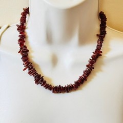 VTG Baltic Amber Necklace Genuine Beads Natural Authentic Real Genuine 20G 19″