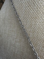 Vintage Sailing Ship Necklace Silver Tone Big Nautical Pendant Brutalist 60s 70s