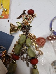 5Lbs Wearable Vintage Jewelry Huge lot Costume And More Unsearched Tangled