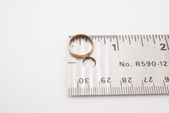 Vintage Rolled Gold Plated Childs Ring Size 0.5