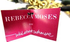 NWT REBECCA MOSES For WILD ABOUT CASHMERE Rare Heavy Glass Necklace Bracelet Set