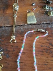 Lot Vintage Costume Jewelry Modern Mixed Wear Craft Resell Necklace Earrings Etc