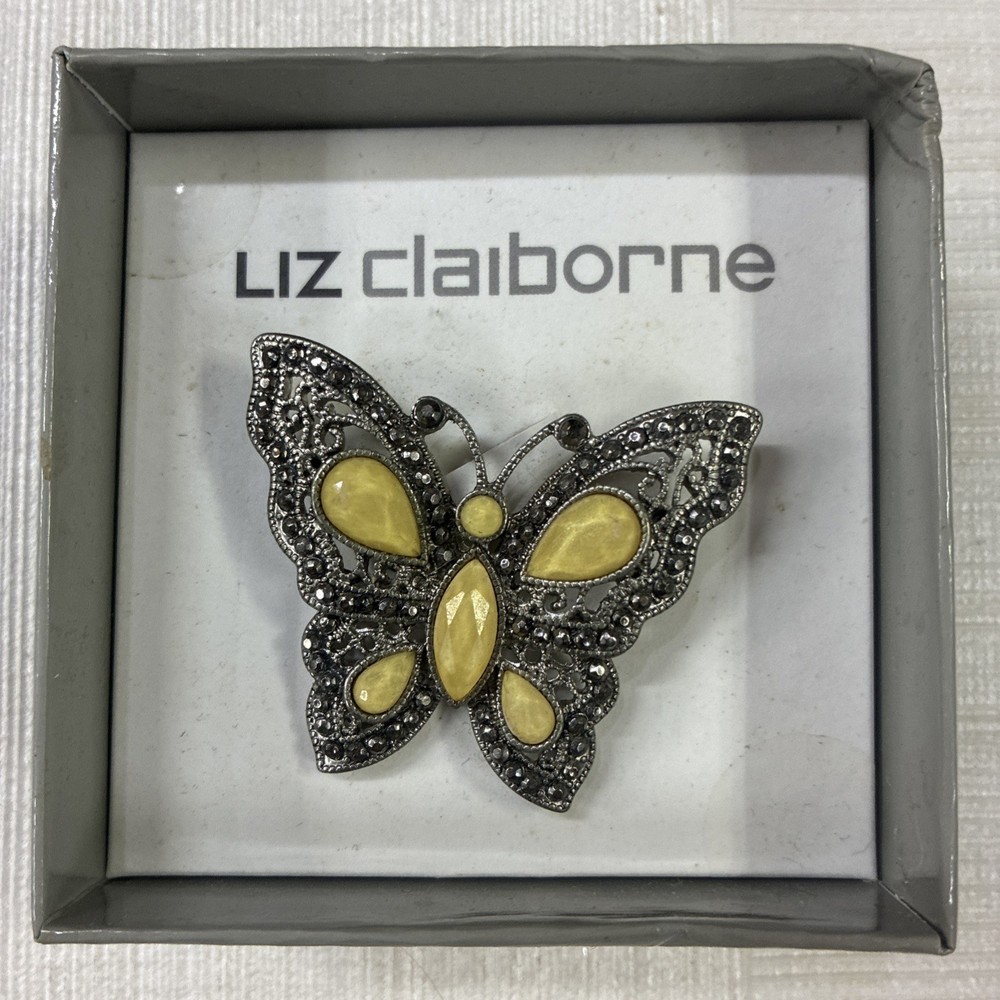 Vintage Liz Claiborne Buttefly Brooch