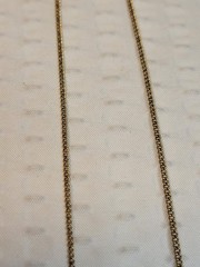 Vtg Speidel 12K Yellow Gold Filled 22 Inch Curb Link Chain Necklace Signed