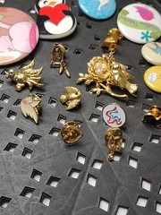 Lot Of Bird Themed Pins And Pin Back Buttons Bird Pin Lot MDTAP