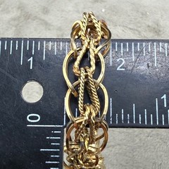 Vintage Gold Filled Bracelet Chain 17.2 Grams 6.5”