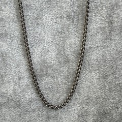 Vintage Hecho En Mexico Sterling Silver Chain Necklace 20 1/2” 3.8G