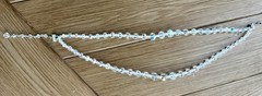 Vintage Coro Aurora Borealis Faceted Graduated Crystal Choker 2 Strand Necklace