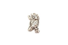 Vintage Sterling Silver 925 Owl Charm