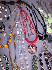 Great Lot 49 Vintage to Modern Fashion Necklaces Many Many Designs