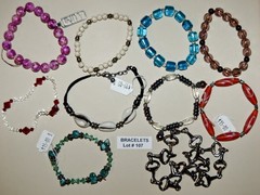 VINTAGE JEWELRY Bracelets 10 Pieces Nice Bargain Lot! Lot#107
