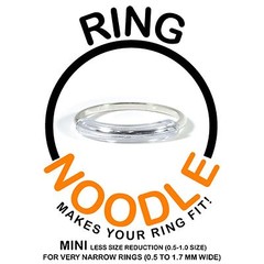 RING NOODLE MINI – Ring Guard, Ring Size Reducer – 6 pack (less size reduction)