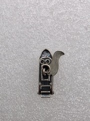 Wheeler Manufacturing WM Sterling Silver Paddle/Steam Boat Charm Kentucky