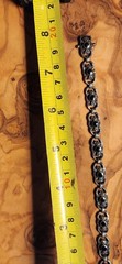 Vintage Art Deco-Sterling Silver Marcasite and Black Onyx 8″ Bracelet Rare.