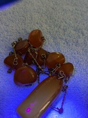 Amber Russian Baltic Butterscotch Necklace Vintage 39 Cm Drop