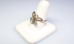 🌟Antique 14K Gold Nouveau Diamond Ring Lovely Design Size 6 3/4