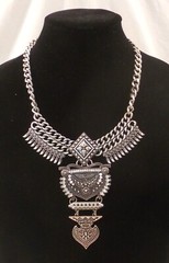 Sugarfix By Bauble Bar Silver-tone Statement Bib Necklace