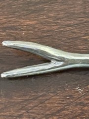 925 Sterling Silver Vintage Painters Brush Brooch Pin Silver MEXICO