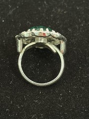 Vintage 3 Piece Sarah Coventry “Kathleen” Set – Earrings,Pin & Ring