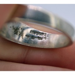 Taxco TC-104 Sterling Silver Inlay Ring