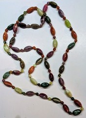 Vintage Multi Colored Faux Stone Necklace