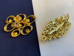 Vtg Brooch Lot Jeff Lieb Premier Designs Gerrys Jonette Jewelry Scatter Pins