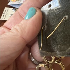Lot of 4 Pair Modernist Enameled Earrings 1980s/1990s Vintage Jewelry NWT