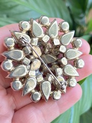 vintage aurora borealis Doomed brooch