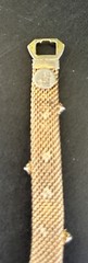 Vintage Jewels By Julio Gold Mesh Rhinestone Bracelet
