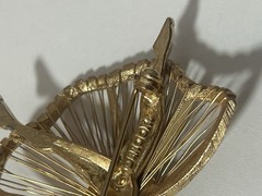 Natacha Brooks Ballerina Brooch – signed – Rare Variation – Anna Pavlova