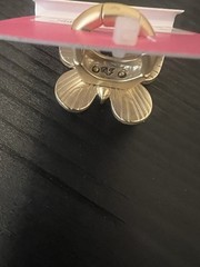 Betsey Johnson Bugging Butterfly Statement Necklace Ring Earrings Set – Rare-G4